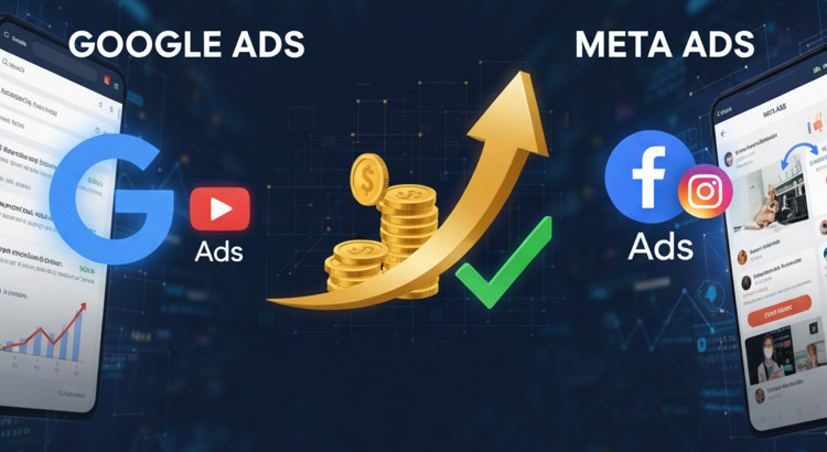 Design de Anúncios para Campanhas Google Ads ou Meta Ads e Copy