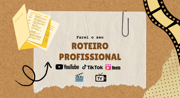 Vou fazer o seu roteiro profissional